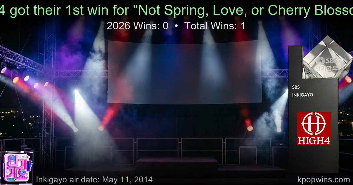 High4 - Not Spring, Love, or Cherry Blossoms